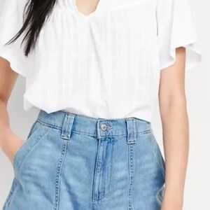 Old Navy OG Chino  Light Blue Denim Shorts